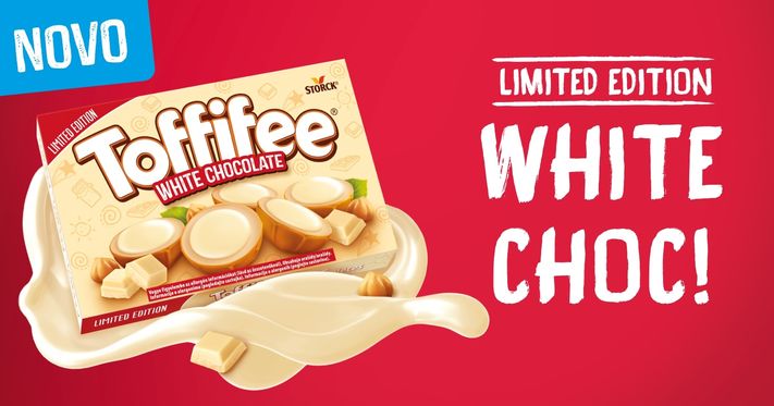 Rahli in kremasti: Novi Toffifee White Chocolate Limited Edition z belo čokolado